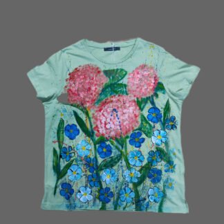 Camiseta Hortensia